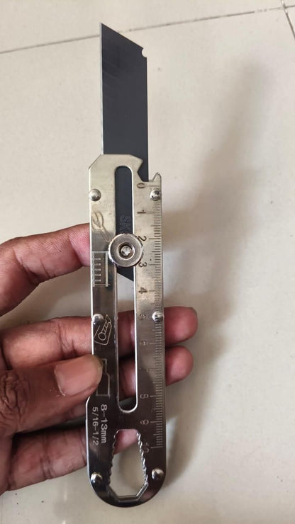 6 in 1 Stainless Steel Utility Knife